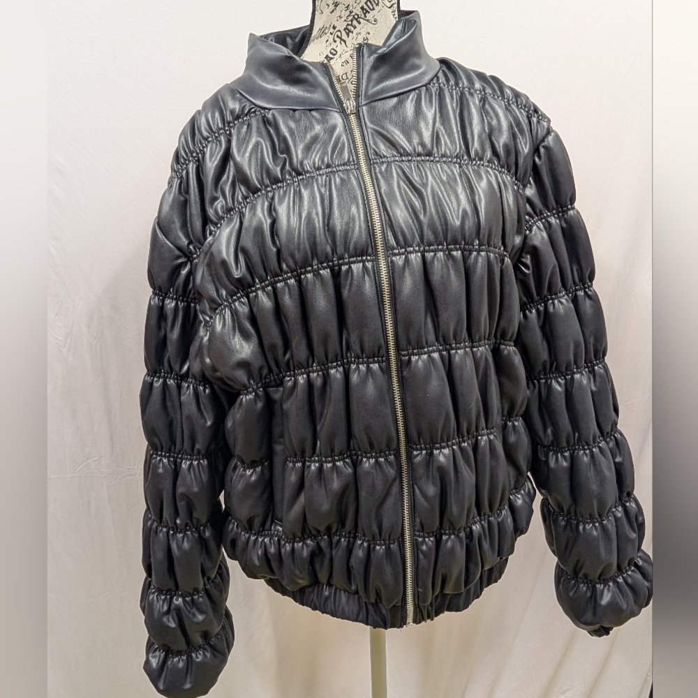 Black Quilted Women's Jacket